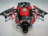 Honda CBR600 F2 1991-1994 ABS Fairing - JOMO - Black Red - MFS4875